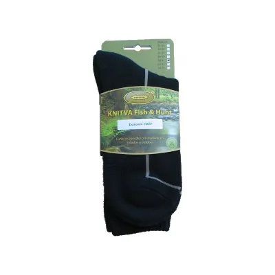 Antibakteriální zátěžové ponožky | KNITVA Fish and Hunt
